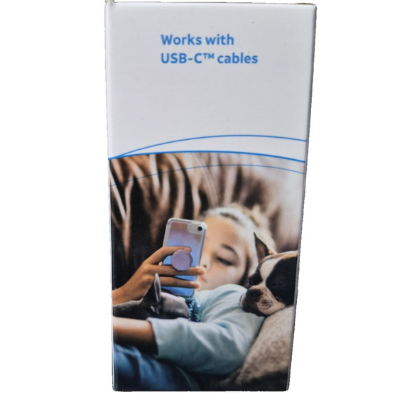 AT&T Wall Charger 30W Fast Charge Single USB-C Cell Phone Charger Foldable Prong - Picture 4 of 4